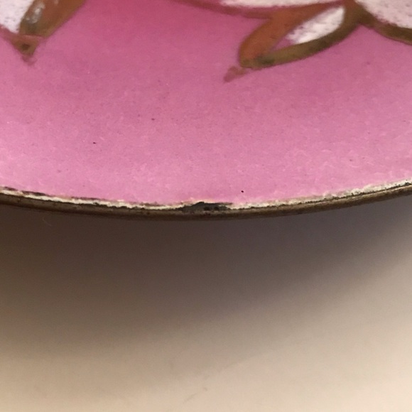 Mid Century Enamel Decorative Bowl - Picture 4 of 8